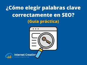 Cómo elegir palabras clave correctamente en SEO